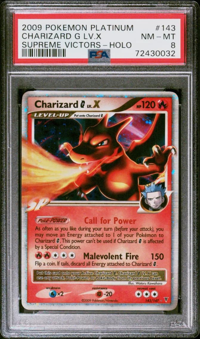 Charizard G LV.X Holo